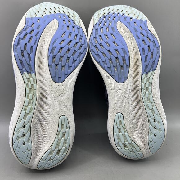 Asics Gel Nimbus 26 Running Shoes Women Size 9 Blue FF Blast+ PureGEL Sneakers - Picture 7 of 10